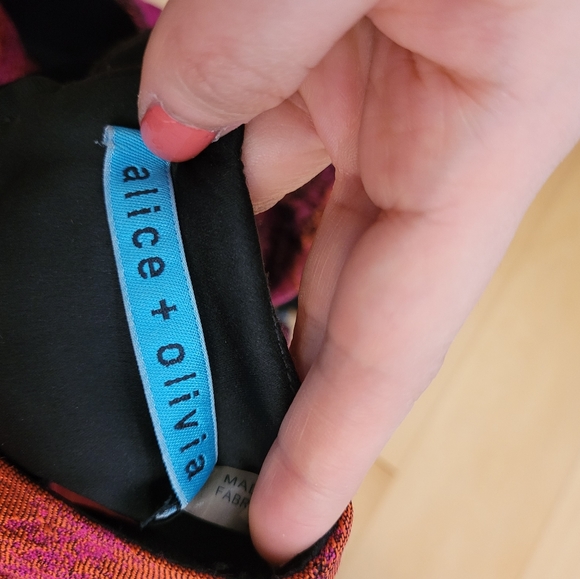 Alice & Olivia Kota Boatneck Peplum Top Size XS - Picture 3 of 3